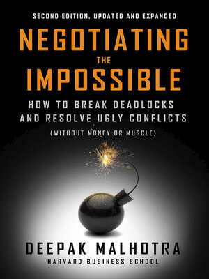 cover image of Negotiating the Impossible